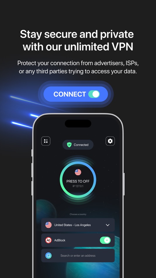 #3. Space Search & VPN (iOS) 由: Harry Gascoigne