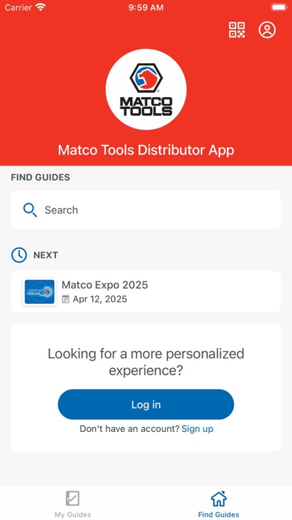 Matco Tools Distributor App