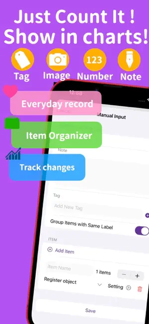 Item Manager with History screenshot 2