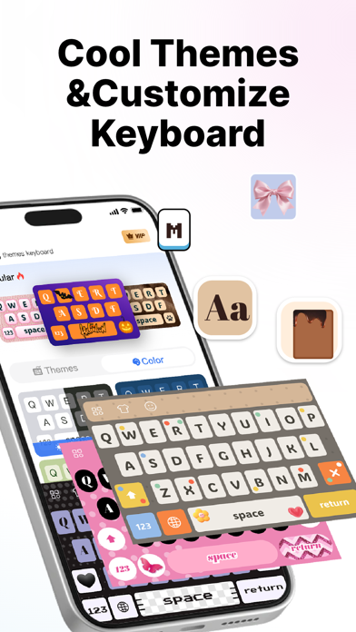 Screenshot #2 pour Keyboard Fonts - Font Art