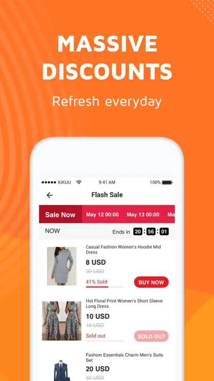 Screenshot 4 von 6 zu KiKUU - Online Shopping App.