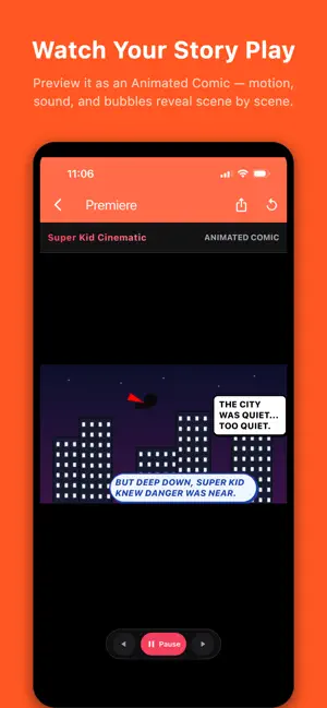 Sketudio: Animated Comic Maker screenshot 1