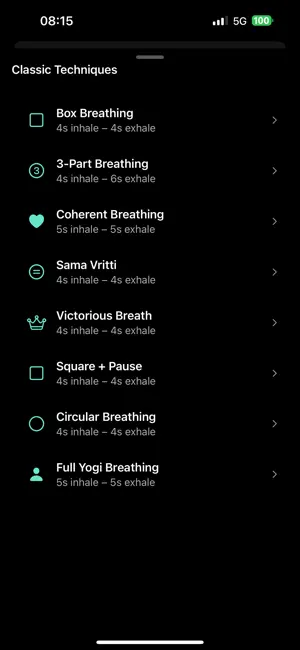 Centering screenshot 4