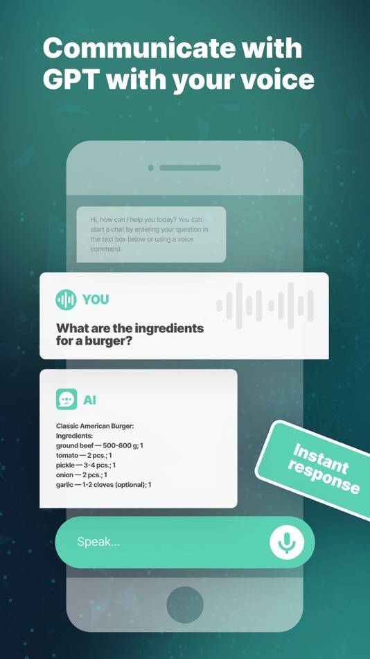 #2. GPT AI Chatbot, Chat & Writer (iOS) Podle: Ruslan Safargaleev