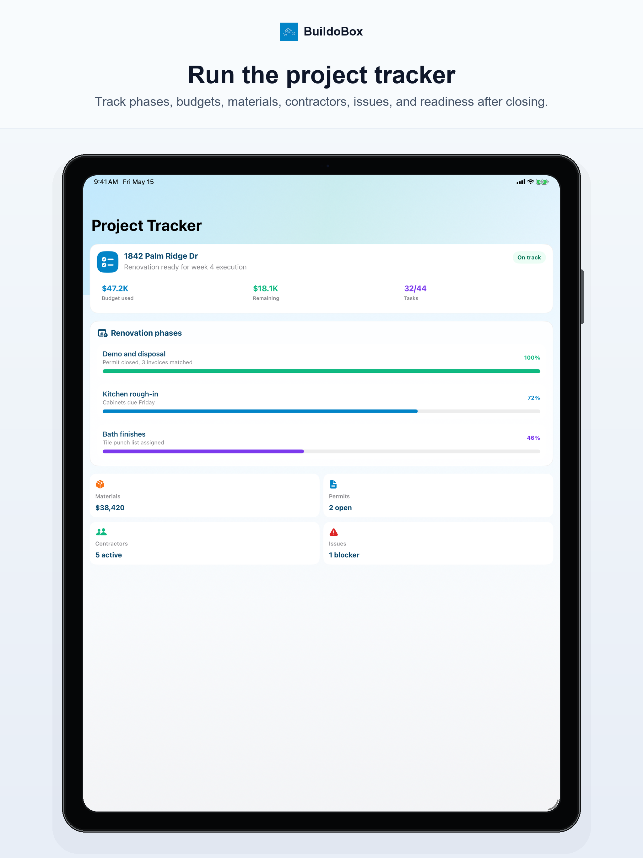 BuildoBox: Property Platform