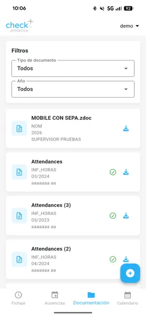PresencePlus iPhone screenshot 6