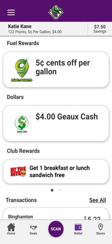App screenshot
