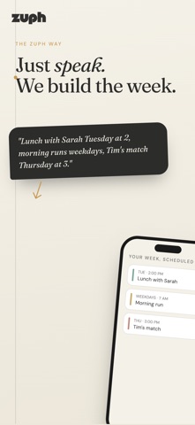 Zuph iPhone screenshot