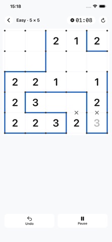 Slitherlink - Logic Puzzle Screenshot 3 of 4