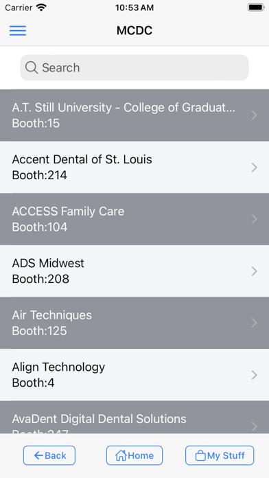 Mid-Continent Dental Congress Screenshot
