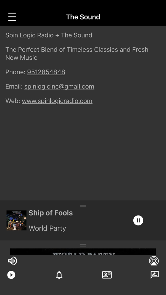 #3. Spin Logic Radio and The Sound (iOS) 由: Mark Evans