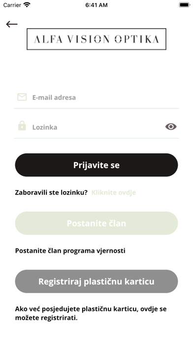 Screenshot #2 pour Alfa Vision Optika