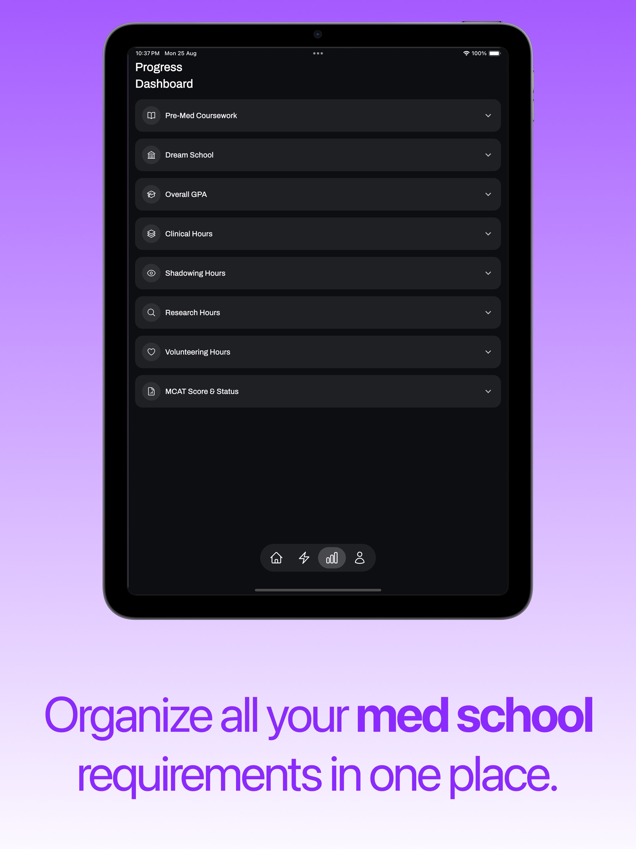 MedTrack – Pre-Med Tracker screenshot 7