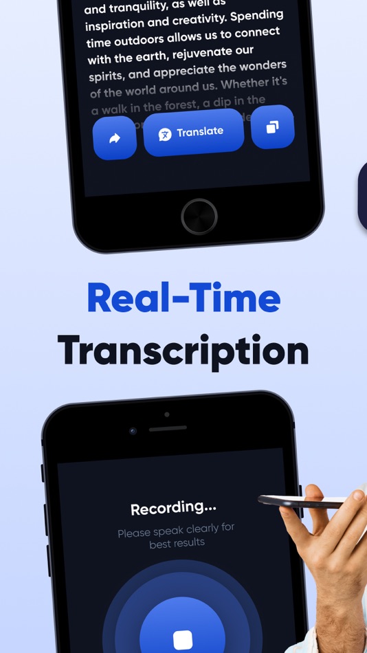 #2. Speech to Text: Transcribe App (iOS) 作者: Stepan Ovenyastov