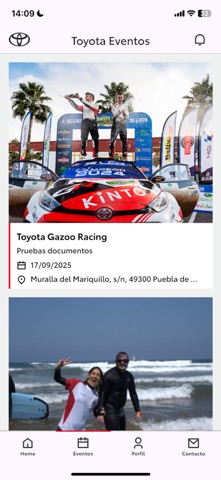 Eventos One Team Toyota Screenshot 3 of 6