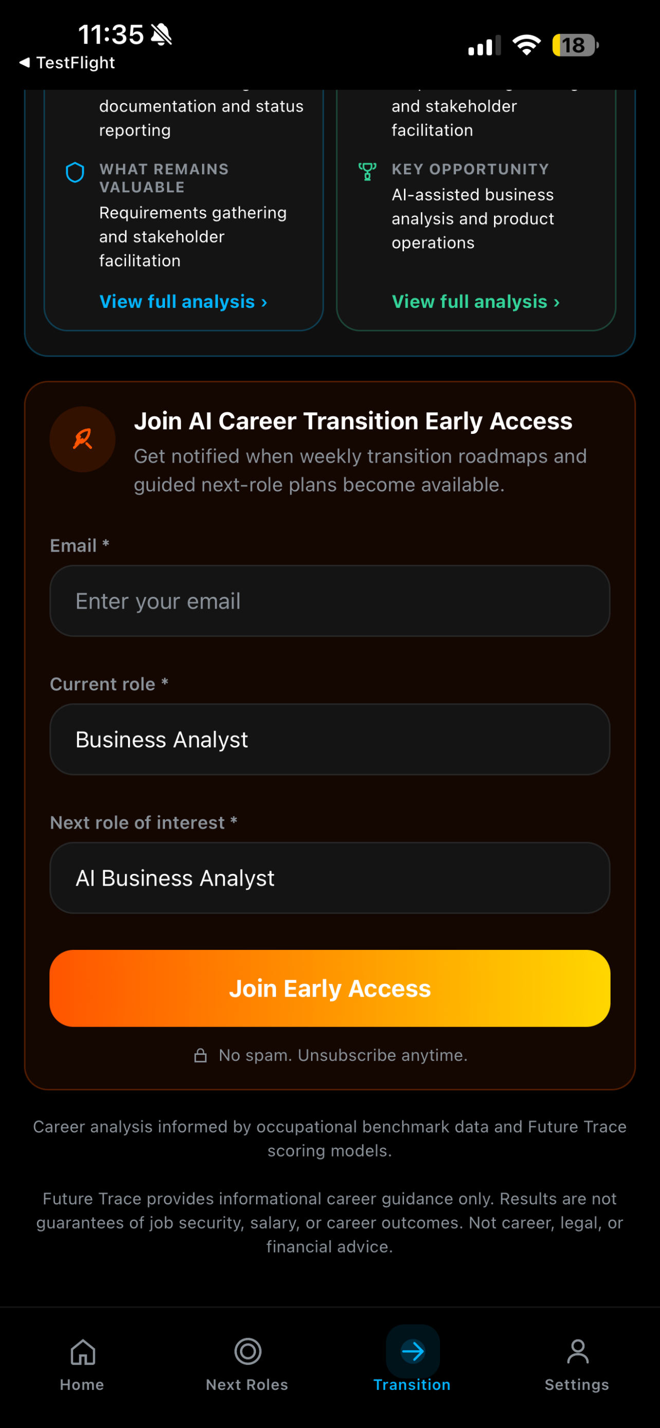 Future Trace screenshot 5