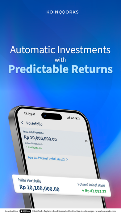 KoinWorks Super App Funding Screenshot