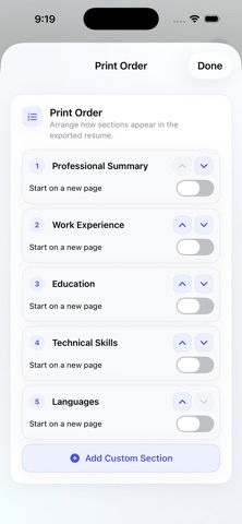 Resume Nest screenshot
