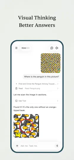 Kimi - Kimi K2.6 Is Live iPhone Screenshot 6