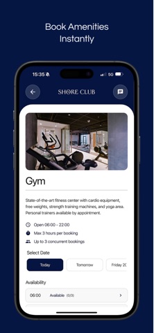 Shore Club iPhone screenshot
