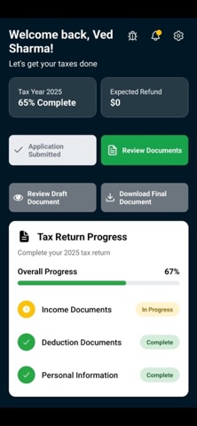 The Growwell Tax screenshot