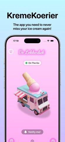 KremeKoerier iPhone screenshot