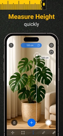 Tape Measure, Ruler App screenshot