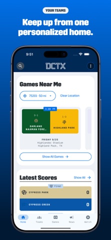 Dave Campbell’s Texas Sports App Store screenshot 2