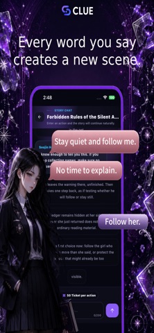 CLUE - AI Interactive Story Screenshot 5 of 5