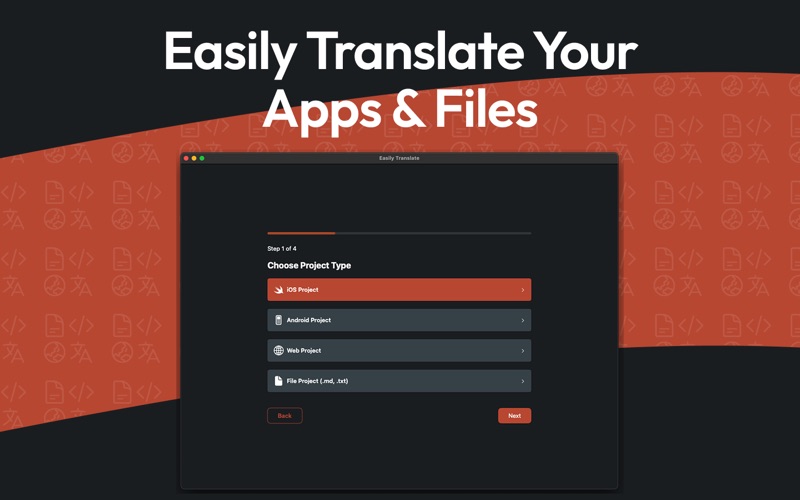 Easily Translate Strings app screenshot