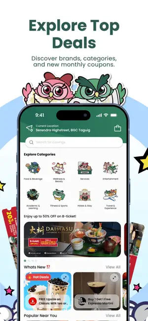 B-ticket screenshot 1