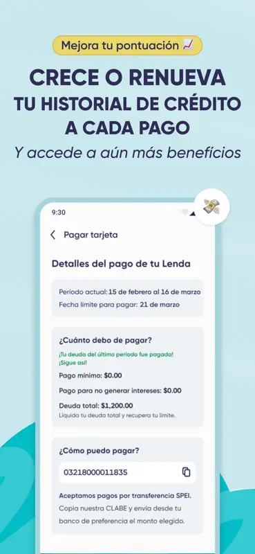 Lenda: tarjeta de crédito screenshot 3 of 7