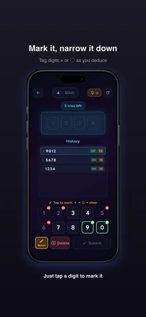 Hit & Blow: Number Puzzle screenshot 4
