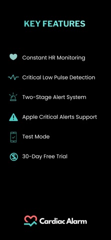 Cardiac Alarm screenshot