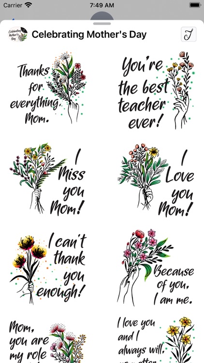 Celebrating Mother's Day