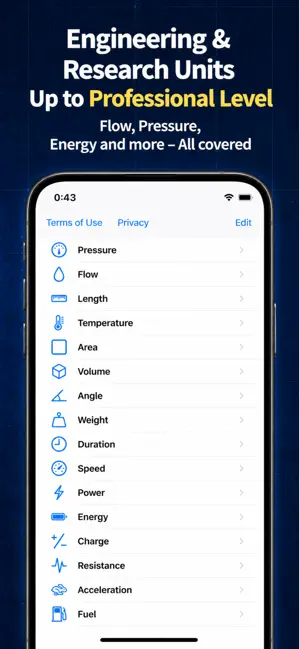 Custom Unit Converter - MyUnit screenshot 1
