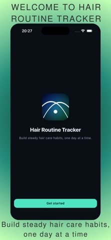 Hair Routine Tracker Screenshot 1 of 7