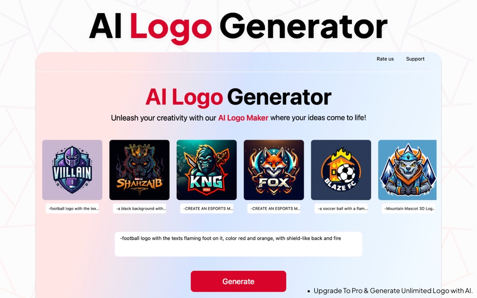 #2. AI Logo Generator• Logo Maker (macOS) 由: Umer Usman