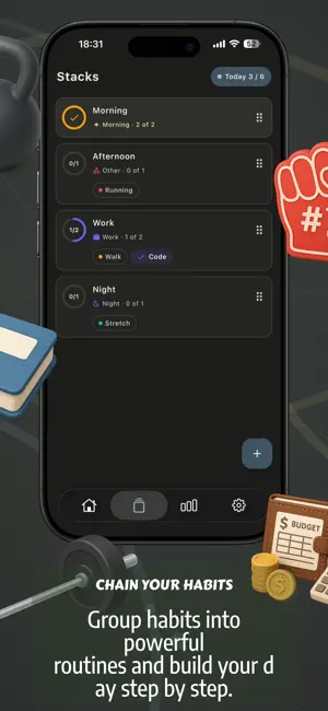 Kiu - Habit Tracker screenshot 3