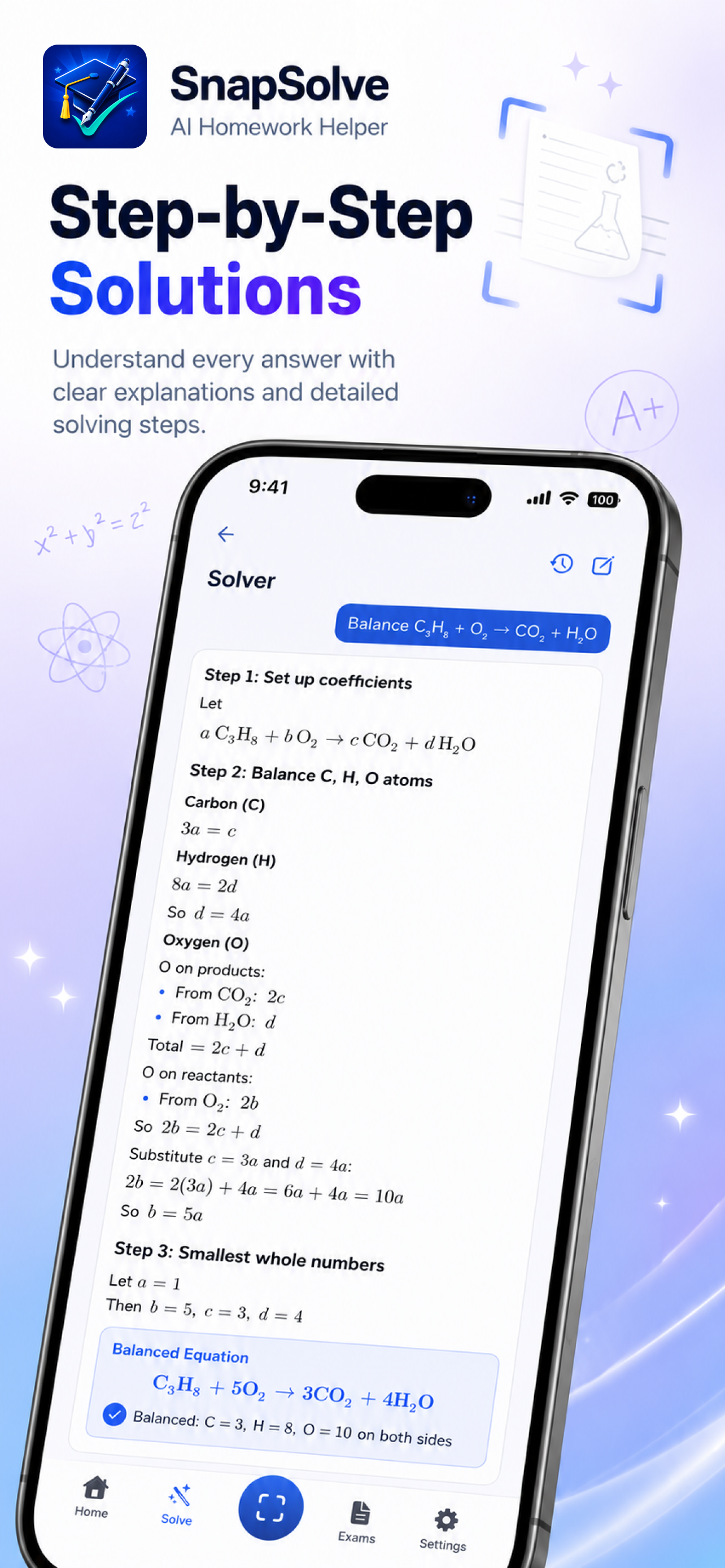SnapSolve - Homework Helper screenshot 4
