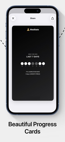 Habit Tracker - Habittr iPhone screenshot