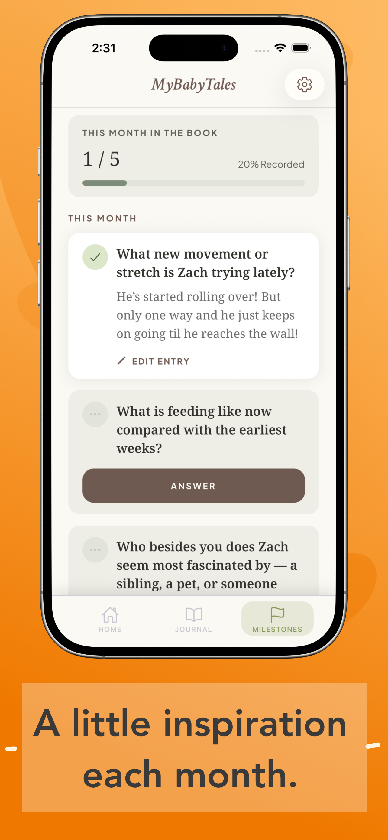 MyBabyTales screenshot 2
