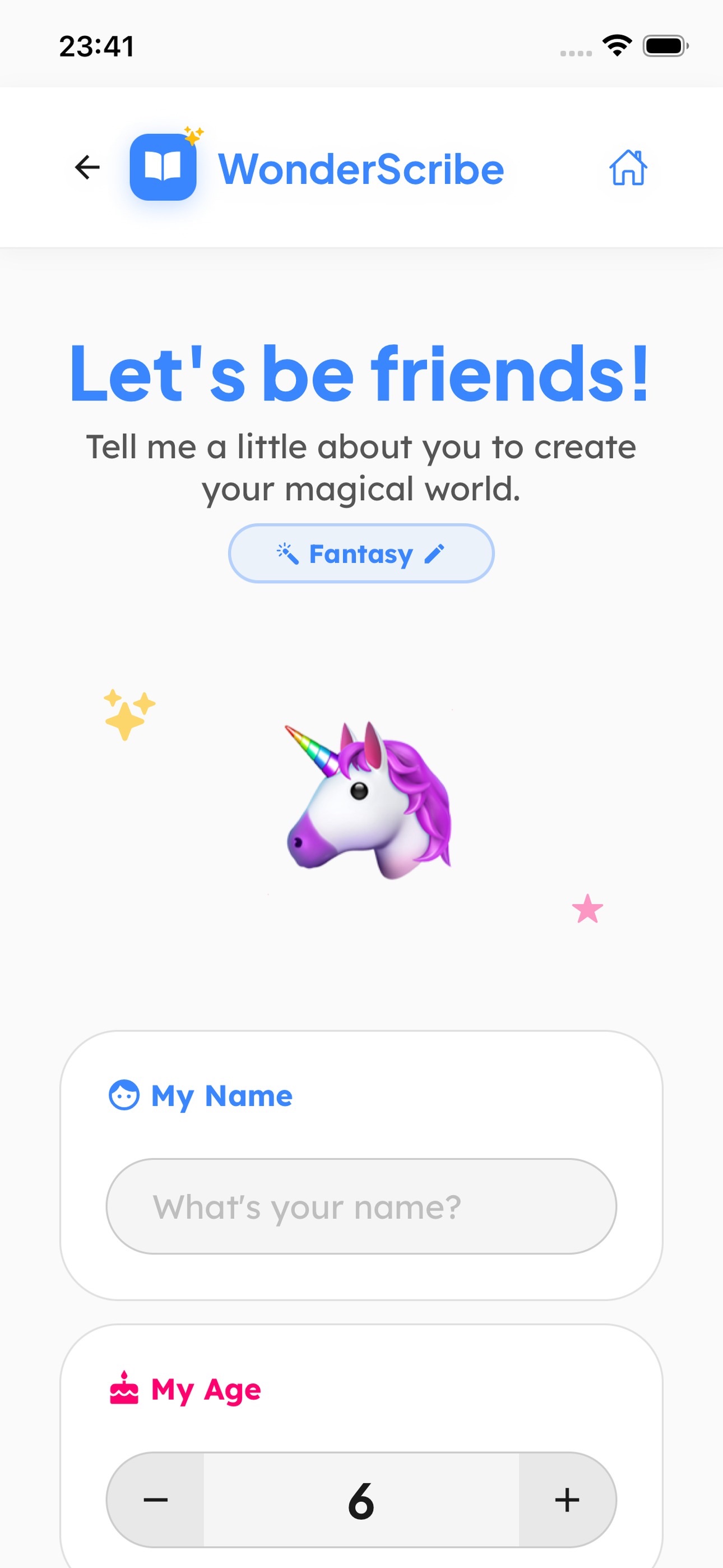 Screenshot 3 of WonderScribe: Bedtime Stories