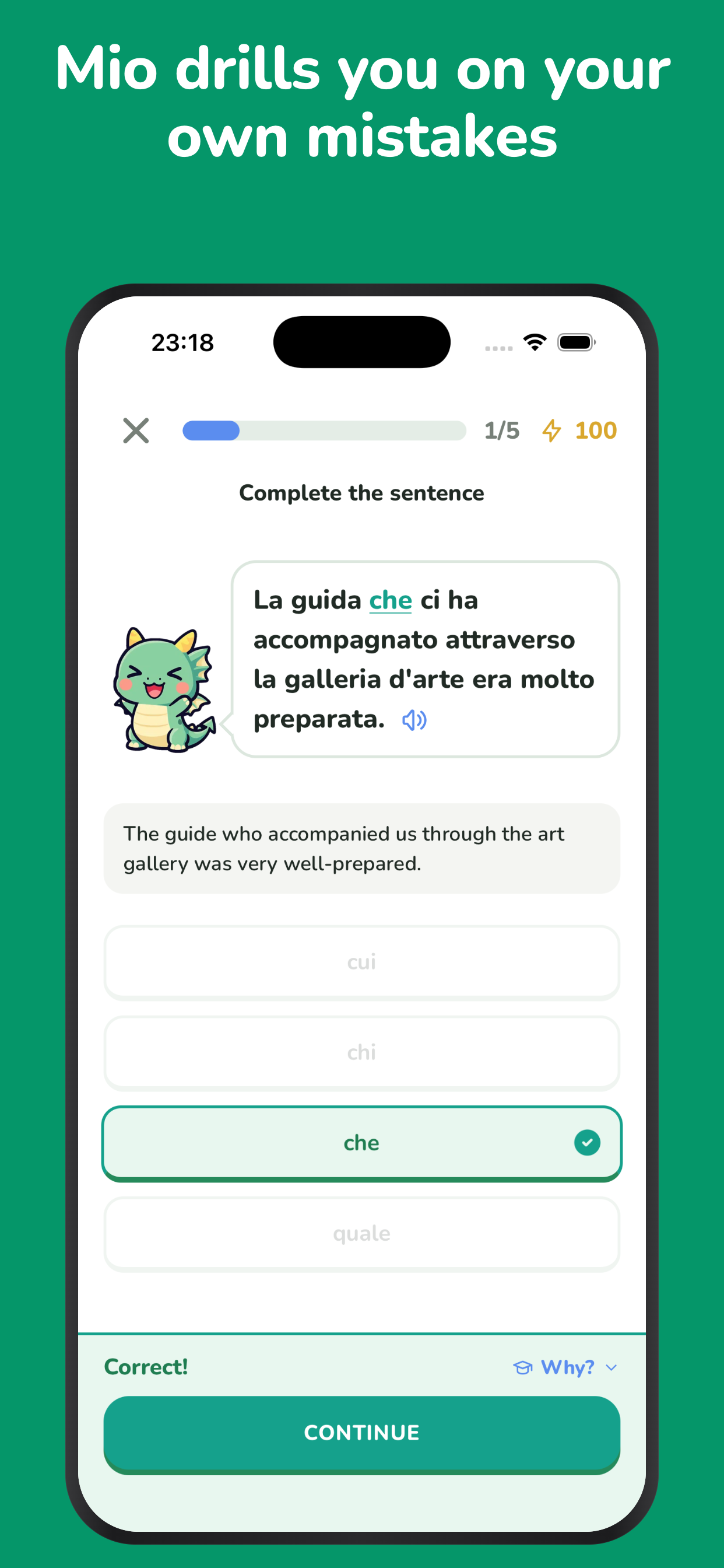 Mio: AI Language Tutor screenshot 3