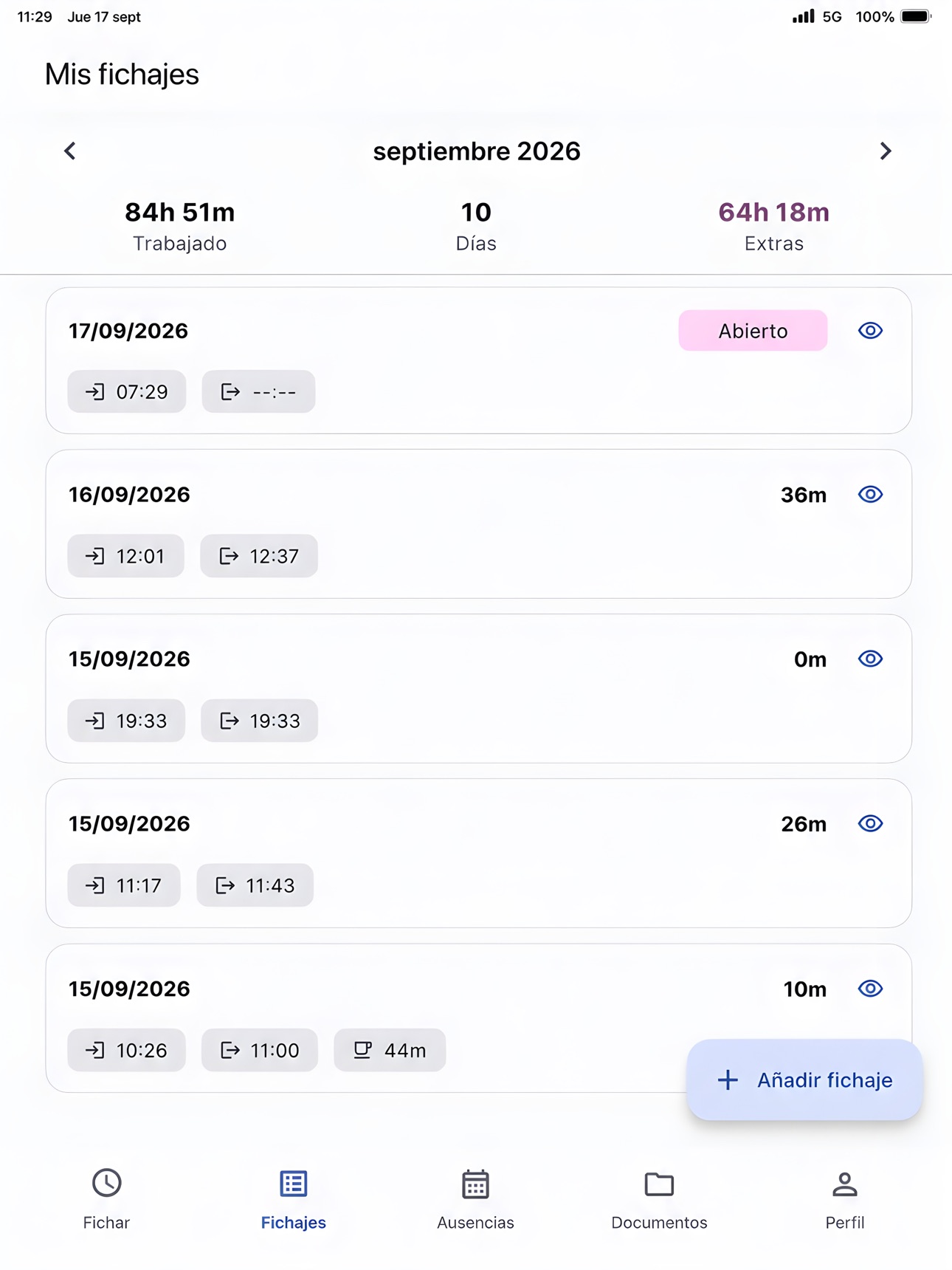 Screenshot 6 of Global Horario