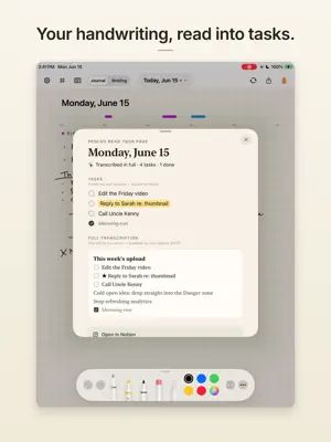 Penlog: Handwriting Journal screenshot 1
