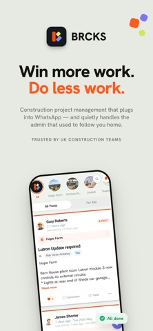 BRCKS: Construction Projects screenshot