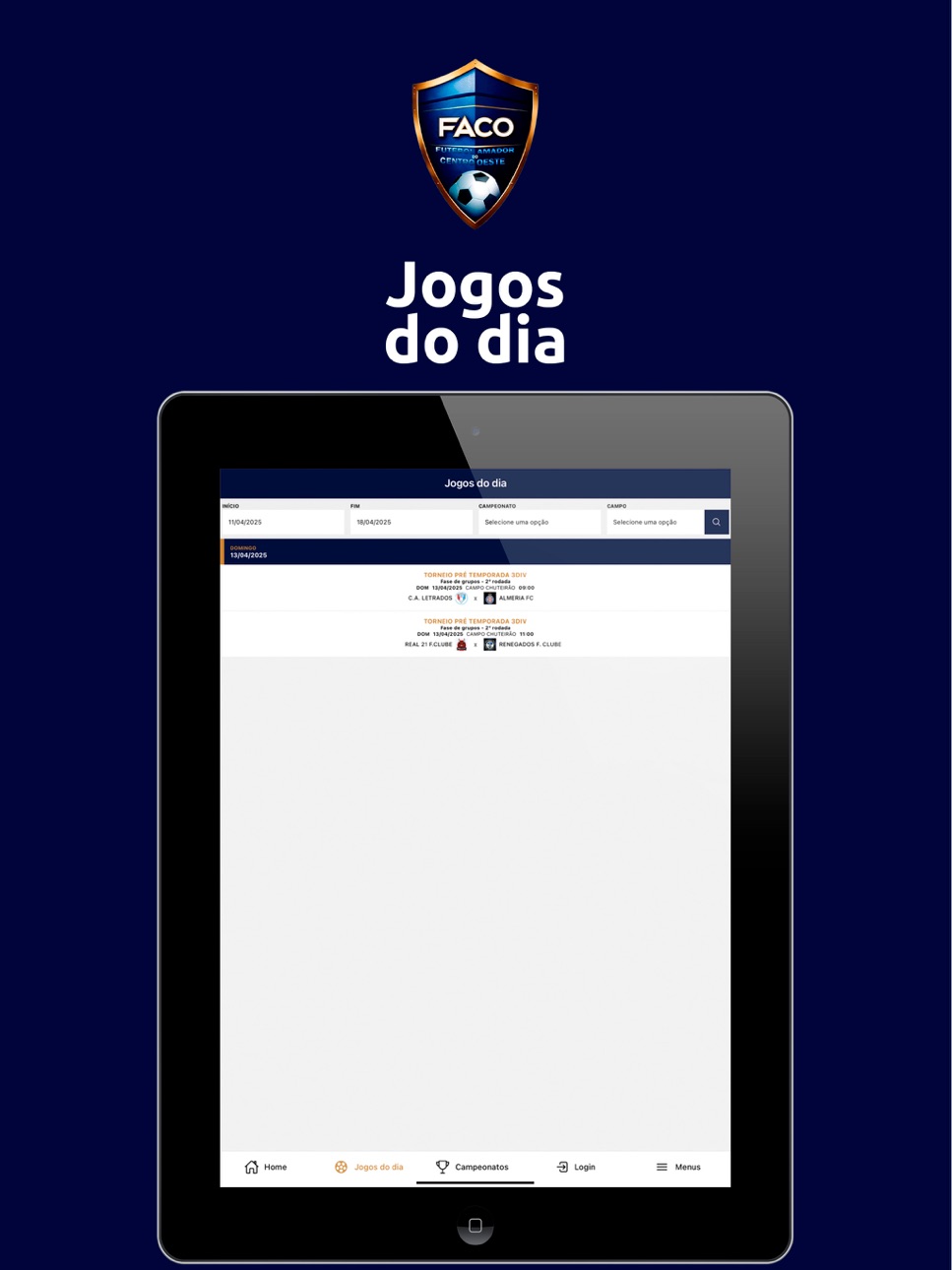 iPad screenshot