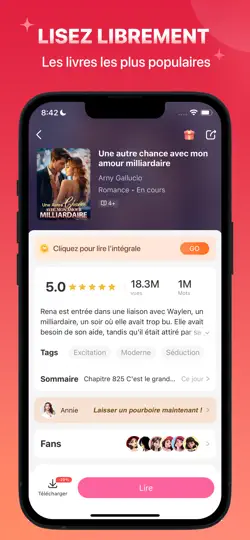 Capture d'écran de Kifflire: Livres Audio & Roman sur iPhone 6