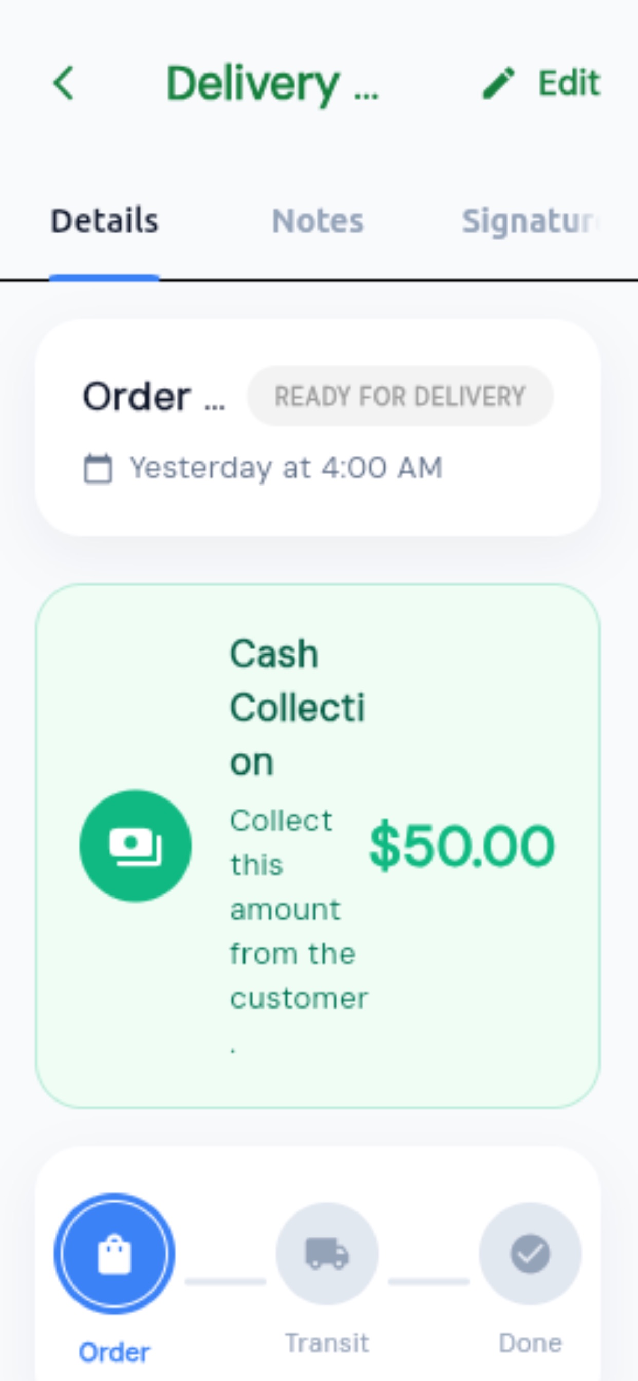 Screenshot 3 of Deliveries CCSS